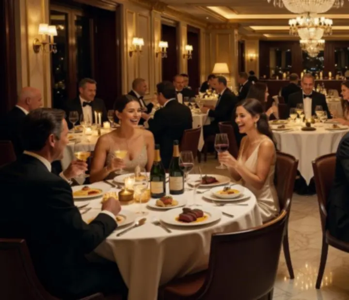 Cinematic esti hangulat a MagyarVenue luxus éttermében és póker lounge-ában Budapesten